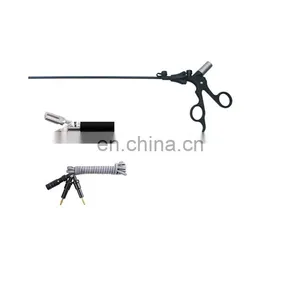 Autoclavable Curved Bipolar Forceps for Laparoscopic Instruments thumbnail-2