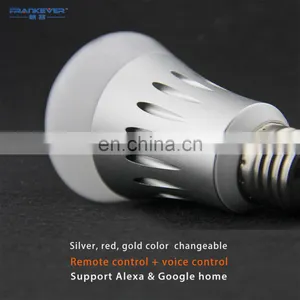 Frankever US/EU Standard Led Wifi Light Bulb Smart Home Controlled by Mobile App thumbnail-5