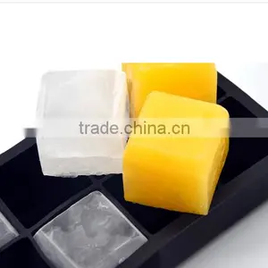 4/6/8 Cavity Reusable Ice Cube for Drink, Square / Round Shape Silicone Ice Cube Tray thumbnail-5
