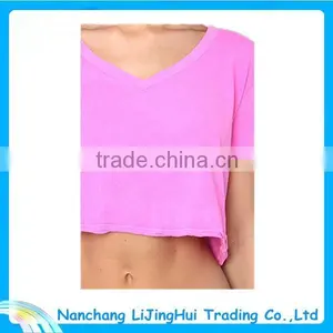 Custom Made Basic Teen Girl Lady T Shirt 2015 thumbnail-3