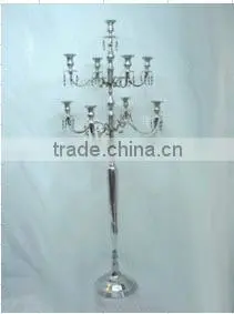 9 Lite Crystal Hanging Candelabra For Wedding thumbnail-1