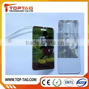 International Airport Gift PVC Luggage Tag thumbnail-6