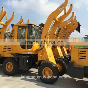 Hot Sale Mini Four Wheel Loader Hydraulic Drive thumbnail-1