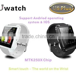 2015 Waterproof Watch Bluetooth Smart Watch Mobile for Samsung S4/Note3/S5 Android Smartphones for U8 Plus Watch thumbnail-4