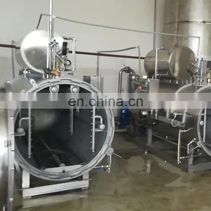 Fruit and Vegetable Retort Food UHT Sterilizer Machine thumbnail-1