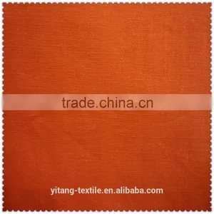 Orange Linen Cotton Blended Fabric thumbnail-1