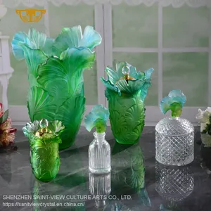 2022 Ramadan New Wholesale Bakhoor Burner Luxury Perfume Bottle Crystal Candy Jar thumbnail-2
