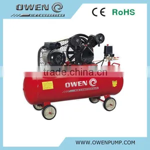 2HP,100L Piston Portable Belt Industrial Air Compressor With CE ROHS thumbnail-1