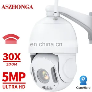 5MP Wireless WIFI Security IP Camera HD 30X Zoom 80M IR Night Vision PTZ Outdoor Home Surveillance Dome Cam CCTV CamHipro thumbnail-2
