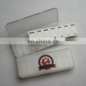 Wholesale Custom Cheap Medication Plastic Pill Case Weekly Medicine Boxes thumbnail-1