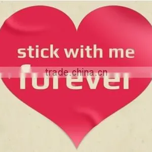 2014 High Quality Heart Shaped Sticker thumbnail-1