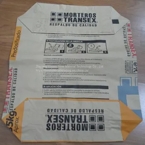 25kg Empty Custom Printed Fertilizer Sacks Bopp Laminated pp Woven Bags for Fertilizers thumbnail-1
