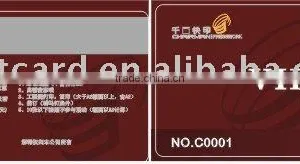 Highly Refined Plastic VIP Card thumbnail-1