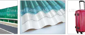 PC/PMMA/GPPS/ABS Plastic Sheet & Plate Extrusion Line thumbnail-2