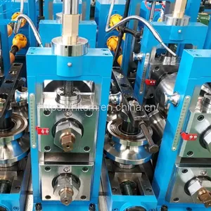 High Frequency Longitudinal Seam Galvanized Steel Tube Manufacturing Line thumbnail-5