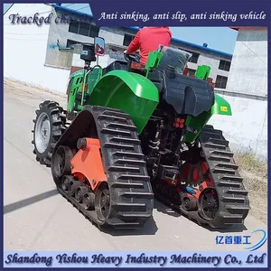 Tractor Modification With Triangular Track Wheels for Paddy Field Work to Increase Power thumbnail-2