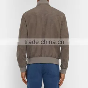 Custom Man Motorcycle Jacket Suede Fall Jacket thumbnail-2