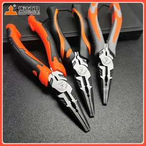 BODA-level Eccentric and Ergonomic Pointed Pliers Wholesale, OEM Customization, Multi-functional Wire Pliers. thumbnail-4