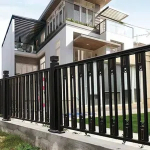 Custom Zinc Steel & Aluminum Art Fence | High-Security Fencing for Villa, Courtyard, School & Community Projects thumbnail-1