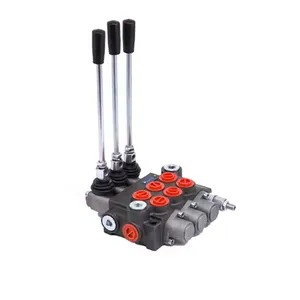 Bulgaria Series Loader Engineering Vehicle Manual Control Valve 3-P40 P40 Multi-way Valve thumbnail-2