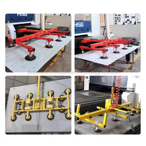 SOVE Electric Glass Suction Cup Powerful Curtain Wall Intelligent Vacuum Lifting Machine Glass Lifting Suction Cup Hoist thumbnail-5