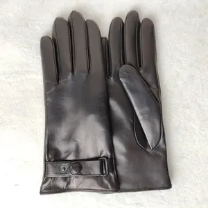 High Quality Leather Gloves Wholesale Fashion Women Winter Gloves and Mittens thumbnail-5