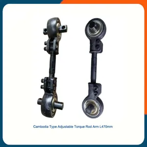 Cambodia Type Long Adjuster Torque Rod 470mm for Trailer Fuwa Suspension thumbnail-1