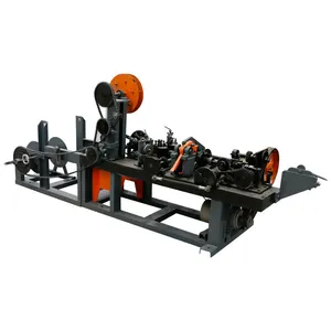 SD China Factory Direct Sales: Fully Automatic Motor-Driven High-Safety Single/Double Strand Barbed Wire Machine thumbnail-3