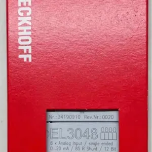 BECKHOFF EL3048 EtherCAT 8-Kanal-Analogeingabemodul mit 0-20 mA Stromeingang, Industrielle Automatisierungs-IO-Schnittstelle, PLC-Modul thumbnail-5
