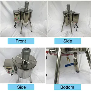 MO-Qdmdch China Supplier Small Lipstick BZ005 Filling Machine Factory Price Stainless Steel Cosmetic Wax Filling Equipment With Heating Tank thumbnail-5