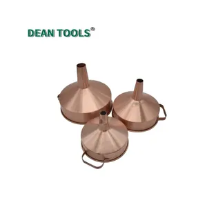 Non Sparking Copper Oil Funnel,Safe Oil Filling Too,Precision Liquid Transfer,Anti-Spill Design thumbnail-4