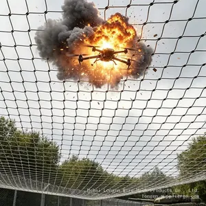 Anti-Drone Protection Net, Galvanized Steel Wire Rope With Custom Mesh Size And Wire Diameter thumbnail-3