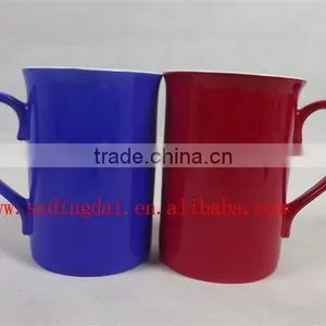 Bone Porcelain Mug Sublimation Mug Ceramic Mug Color Changing Mug Mug Press Blue Red & Black thumbnail-2