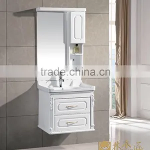 The Two Drawer Wash Basin Pvc Bathroom Cabinet (EAST-25134) thumbnail-1