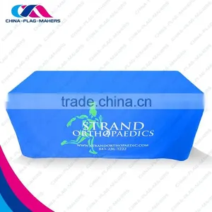 Custom Logo Print Trade Show Display Tablecloth Protector thumbnail-4
