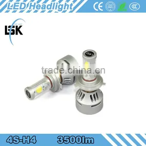 2015 Newest High Lumen 3500LM Powerful Light 38w 12v 24v 4s Cr-ee Led Headlights for Auto / Motorcycle thumbnail-1