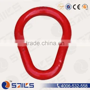 Drop Forged G341 Red Painted Pear Ring thumbnail-1