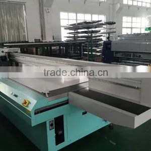 Large Format UV Flatbed Printer, 2.70m*1.25m UV Flatbed Printer With Konica or Ricoh Gen5 Head, CMYK LC LM White Varnish Color thumbnail-2