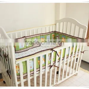 Monkey and Tiger 3pcs Newborn European Baby Bedding Set From Professional Manufacturer thumbnail-2