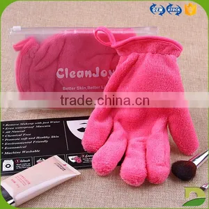 Makeup Remover Easy Magic Gloves Microfiber Mitts thumbnail-3