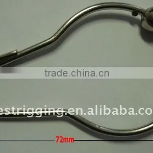 Manufacturer For Roller Shower Curtain Rings Hooks Stainless Steel thumbnail-2