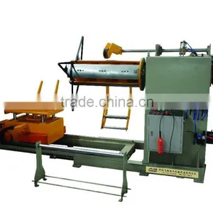 Stainless Steel Decoiling/Automatic Hydraulic Steel Coil Decoiler With Coil Car /5T Auto Decoiler thumbnail-1