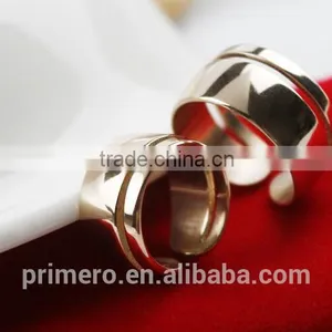 Fashion Style Korean Master's Sun 18K Rose Gold Stainless Steel Ring Jewelry For Women thumbnail-4