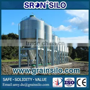 All-round Safety Feed Silo for Sale Used for Chicken Farms thumbnail-2