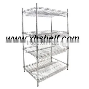 Best Quality Best Sale New Design Wire Shelf Rack for Kitchen Catering Equipment thumbnail-3