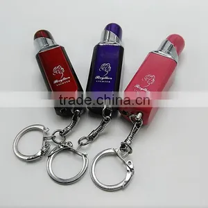Fashion Metal Keychain Cigarette Type Lipstick Lighter thumbnail-4