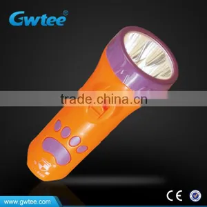 Home Cute Handheld Plastic Mini Led Torch, Led Flashlight thumbnail-2