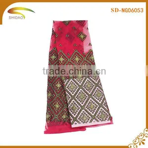 Custom Wholesale Clothes Accessories African Style French Lace Trim Floral thumbnail-2