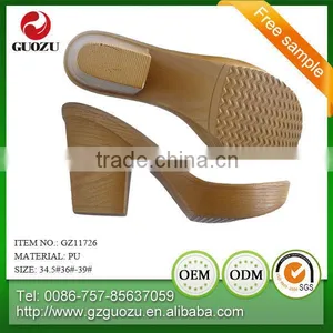 Wholesale Shoe Soles Women New Design Pu Sole thumbnail-1