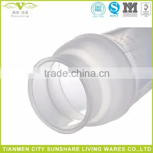 Soft Silicone Baby Feeder Bottle, Innocuous Silicone Baby Feeding Bottles With PP Cover And Handle thumbnail-4